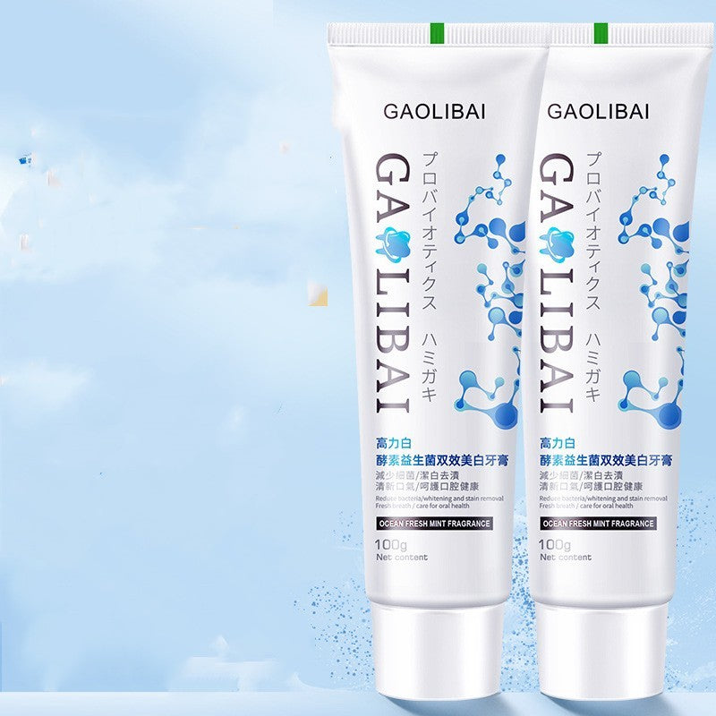 Enzyme Probiotics Whitening Toothpaste Removing Yellow And Brightening White