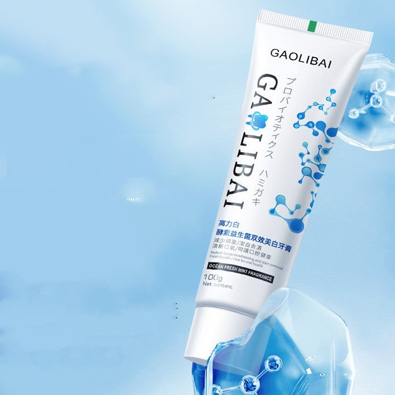 Enzyme Probiotics Whitening Toothpaste Removing Yellow And Brightening White